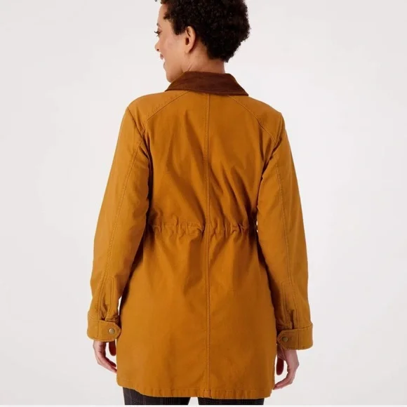 Joan Rivers Classics Collection Field Corduroy Trim Jacket Ginger 3x *NWOT* - Picture 7 of 7